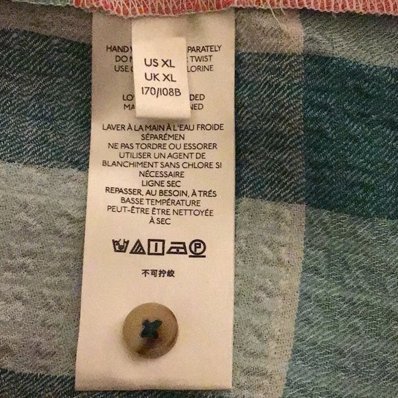 Anthropologie Pilcro Button Down Shirt sz Large - Picture 7 of 8